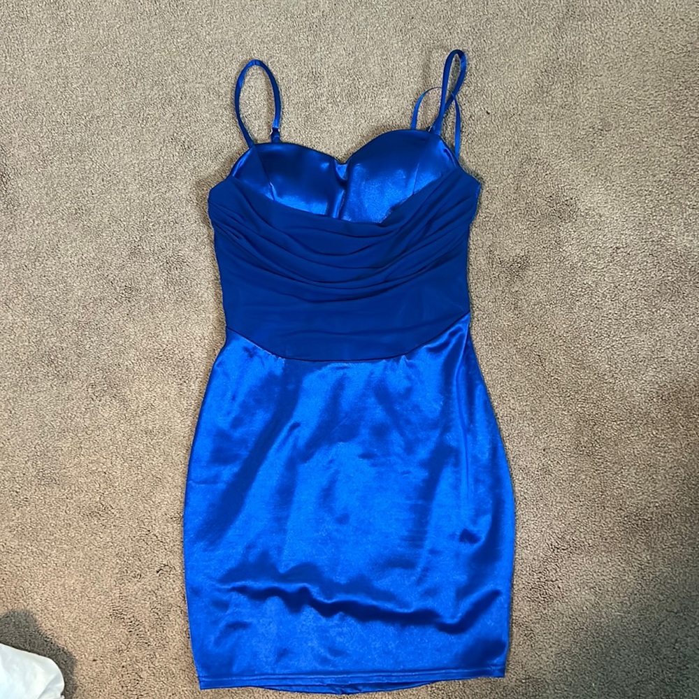 Windsor Royal Blue Mini Dress